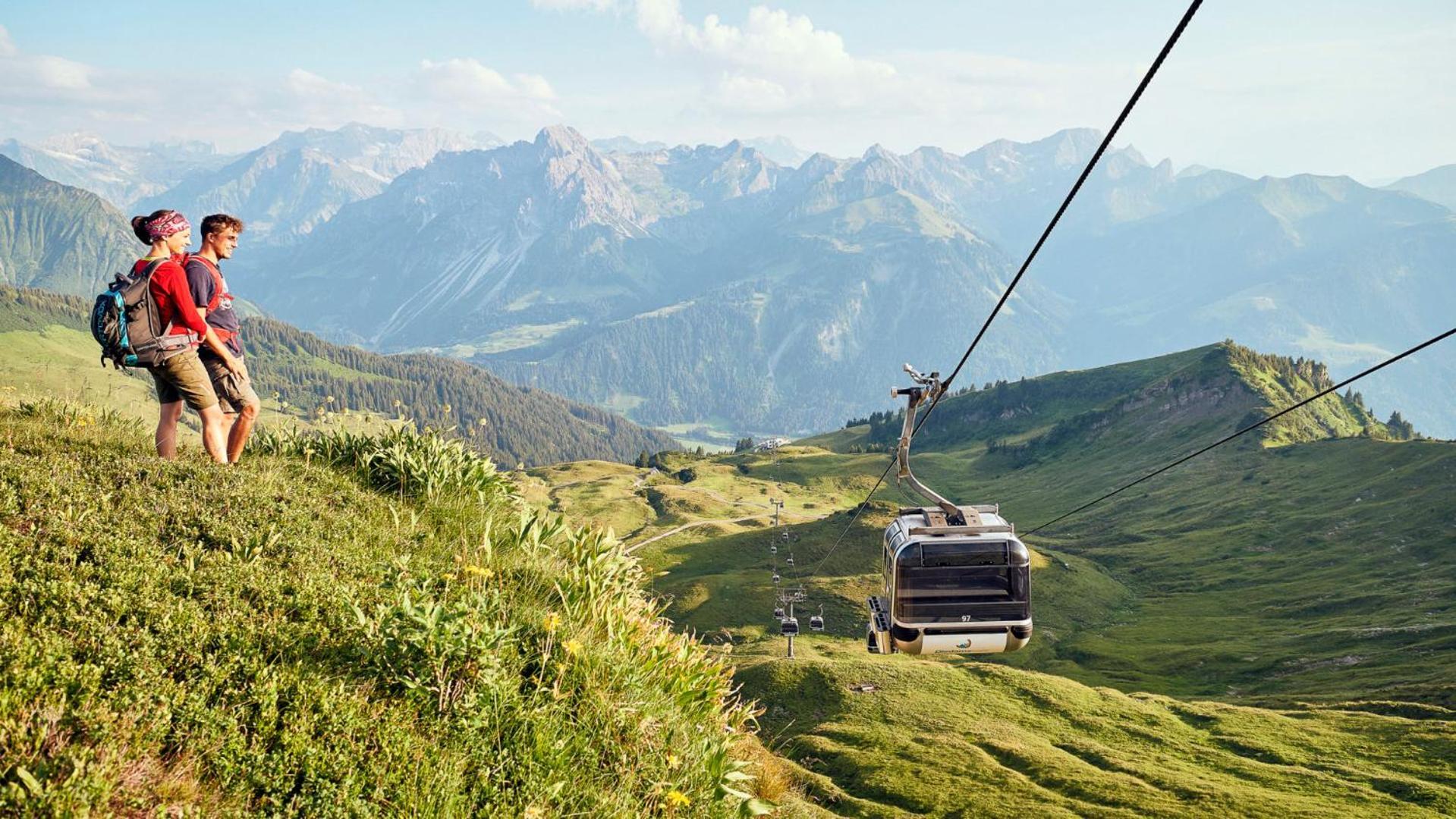 Haus Diedams Schoppernau Bagian luar foto